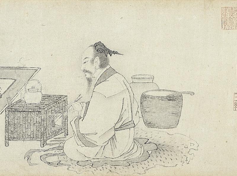 重拾“圍爐煮茶”文化，一起看看故宮藏畫里的“圍爐煮茶”[精制鋼圍爐茶桌](圖10)