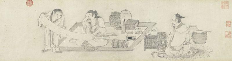 重拾“圍爐煮茶”文化，一起看看故宮藏畫里的“圍爐煮茶”[精制鋼圍爐茶桌](圖11)